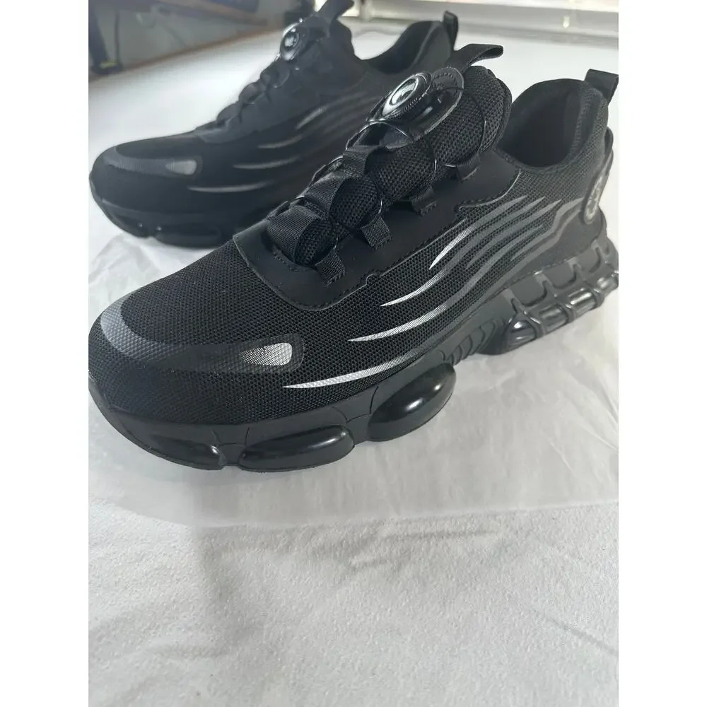 SR Max Men’s Black Slip Resistant Work Sneakers MaxTRAX Dial Lace